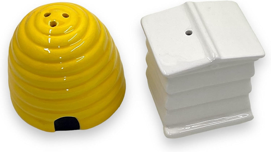 MIJOMA Salz- & Pfefferstreuer Set - Stilvolles Porzellandesign, Lebensmittelecht, Einfach zu Befülle