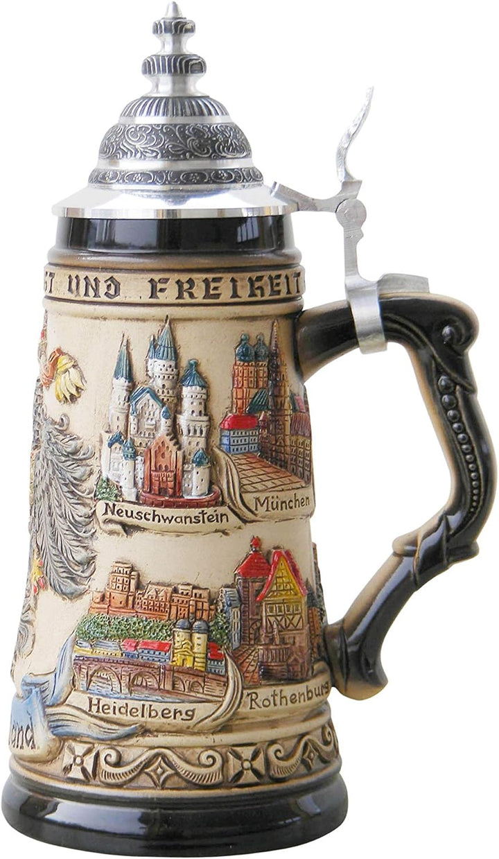 Zöller & Born Bierkrug Städte Seidel 0,5 Liter Bierseidel ZO 1786/906V