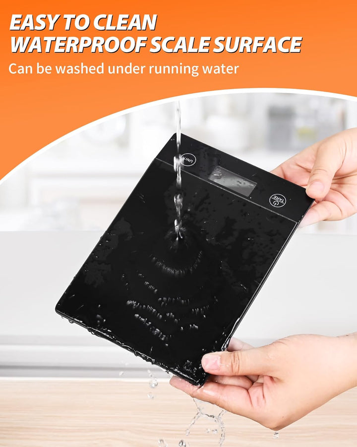 Küchenwaage Digital,Küchenwaage Geneigtes Display,Waage Küchenwaage 10KG,Hochpräzise 1g Digitale Küc