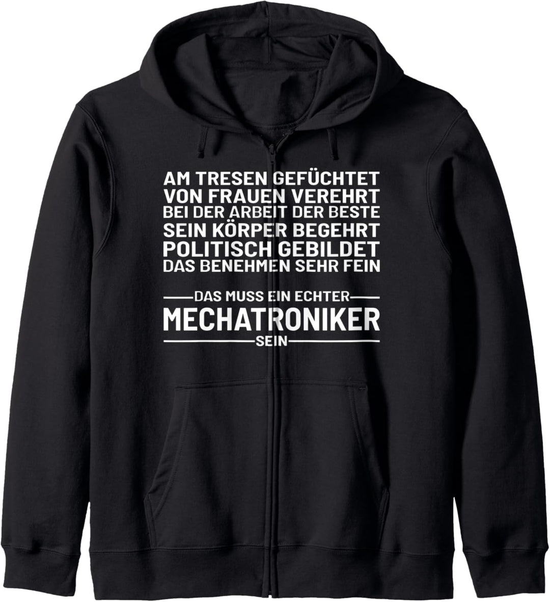 Cooles KZF Mechatroniker Geschenkidee Geselle KFZ Meister Kapuzenjacke