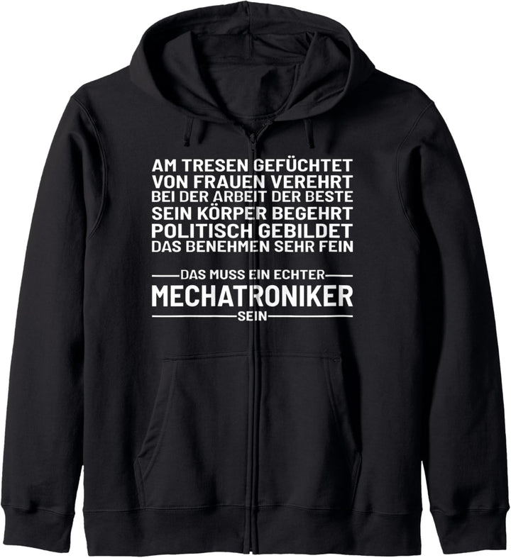 Cooles KZF Mechatroniker Geschenkidee Geselle KFZ Meister Kapuzenjacke