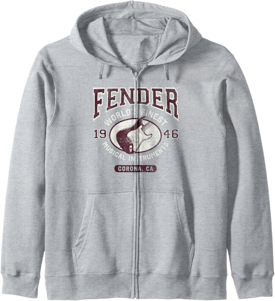 Fender World's Finest Musical Instruments Collegiate Strat Kapuzenjacke