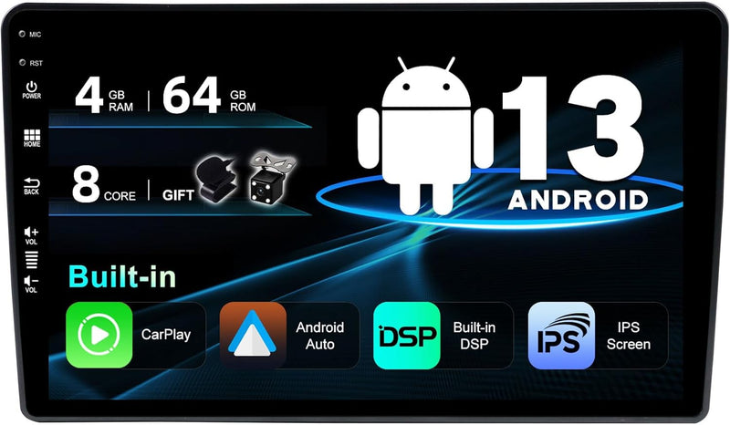 BXLIYER Android 12 IPS Autoradio für Renault Duster Captur/Dacia Sandero/Lada Xray 2/Logan 2 - Einge