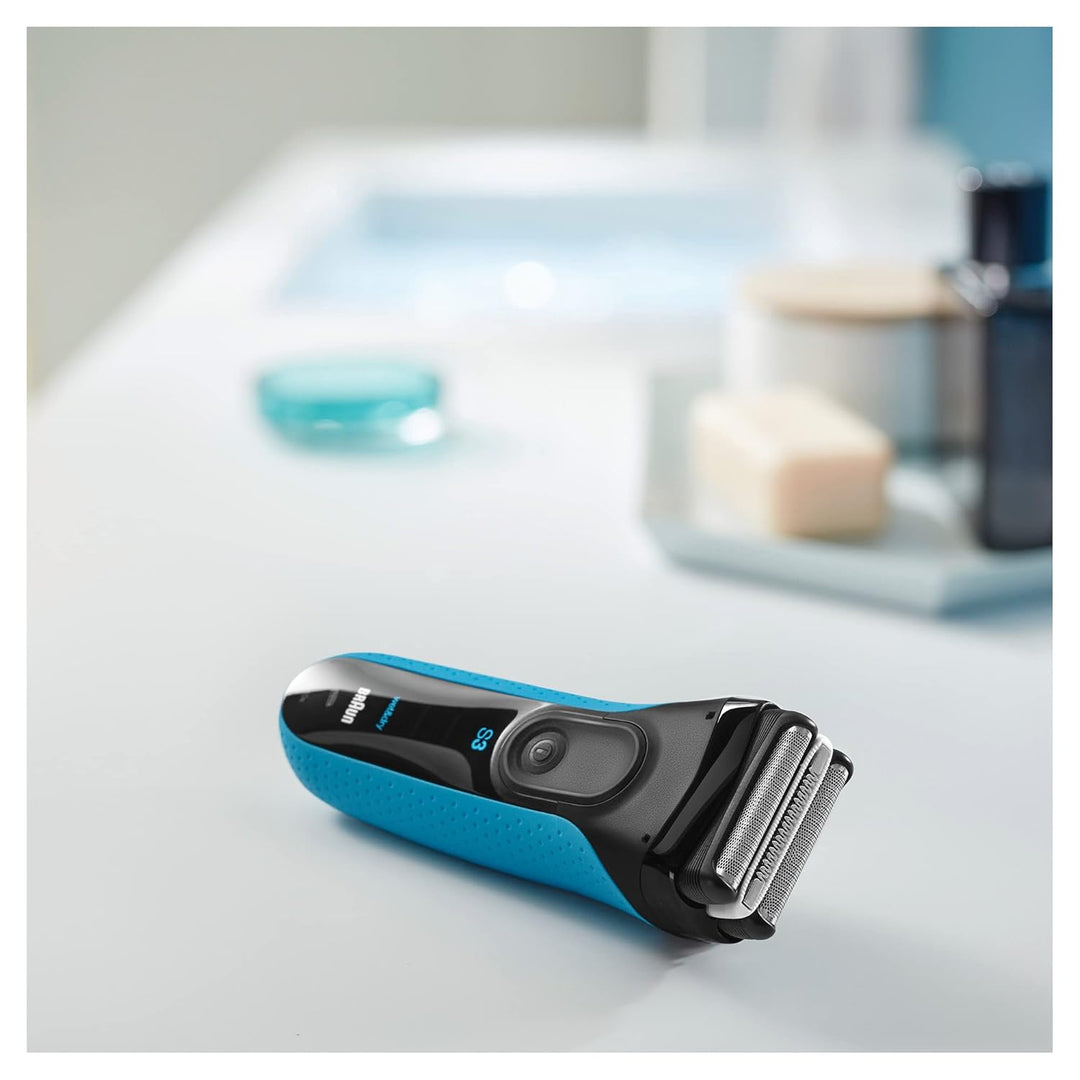 Braun Series 3 ProSkin Rasierer Herren, Elektrorasierer mit Präzisionstrimmer, wiederaufladbarer und