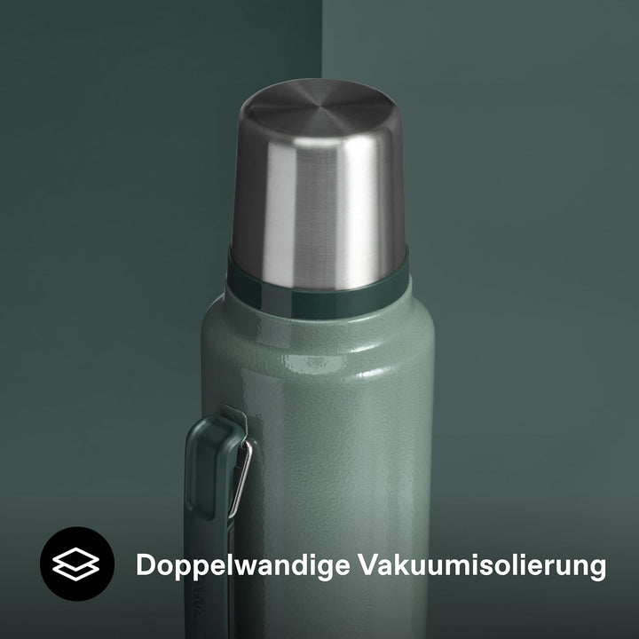 Stanley 1913 Classic Legendary Thermosflasche 1.4L - Thermos Hält 40 Stunden Heiss Oder Kalt - Edels