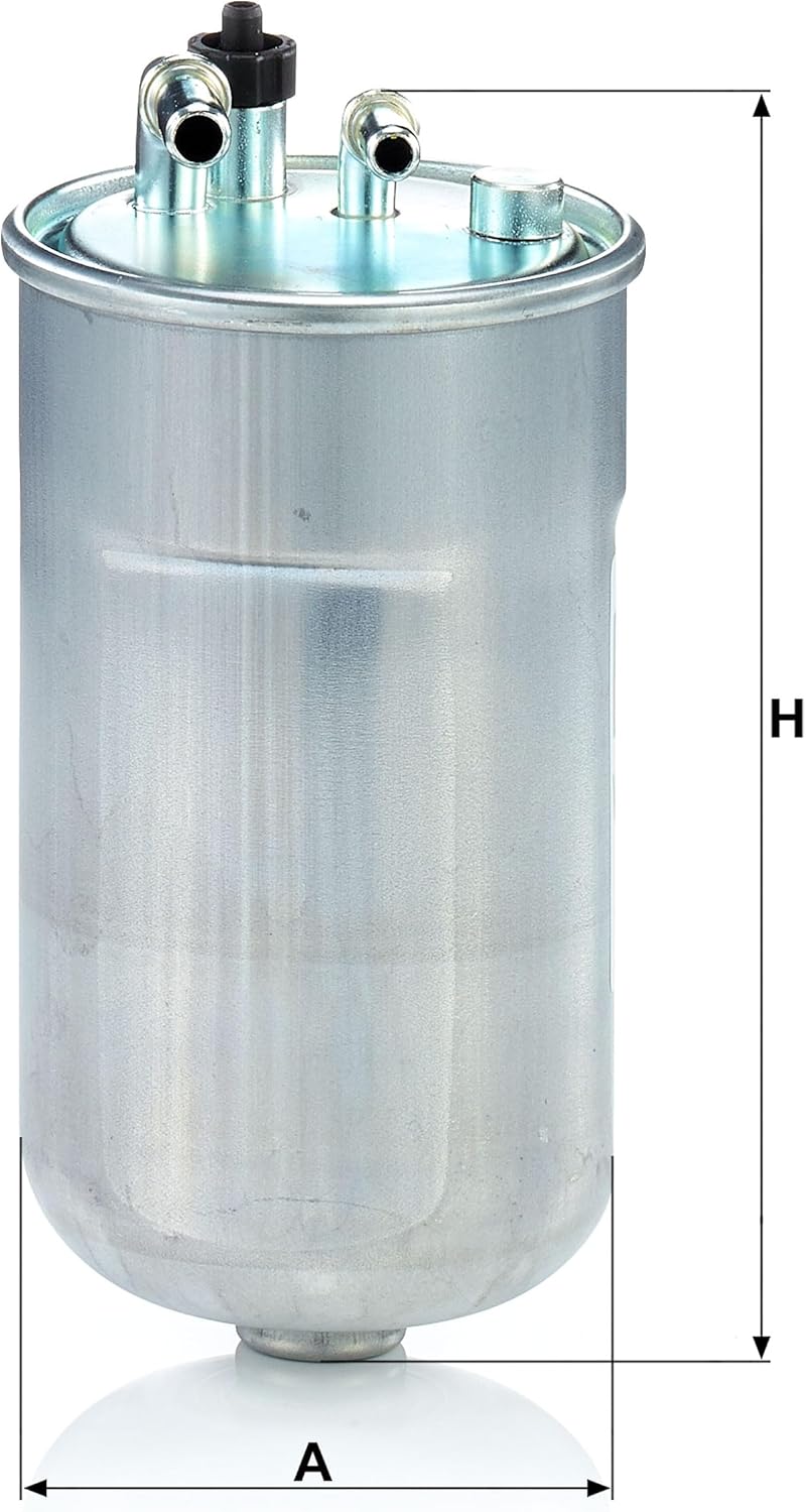 MANN-FILTER WK 8021 Kraftstofffilter – Für PKW Single, Single