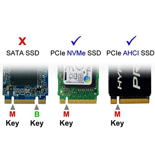 chenyang M.2 NVME PCIe SSD auf U.2 SFF-8639 2,5 Zoll Festplattengehäuse Konverteradapter SFF-8639 M.