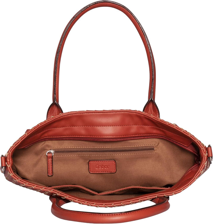 Gabor Damen Emilia Shopper Henna, Henna
