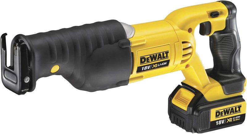 DeWalt Akku-Säbelsäge (18V, elektrische Hubzahl-Regulierung und elektronische Motorbremse, werkzeugl