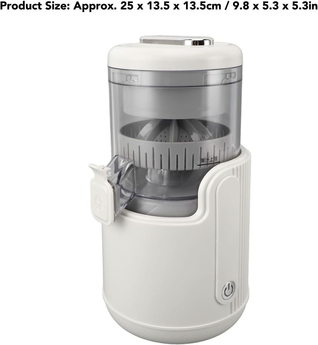 Elektrische Zitruspresse, Tragbare Orangenpresse und -presse, Wiederaufladbare Entsaftermaschine für