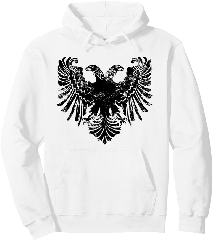 Erste albanische Flagge Kuq e Zi Kosova Albanien Shqipe Pullover Hoodie