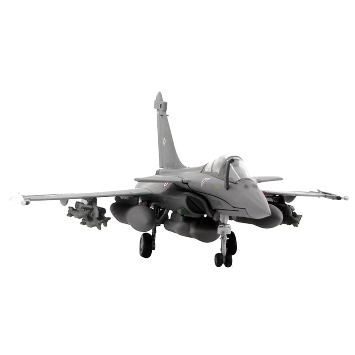 MOUDOAUER 1:100 Scale French Air Force Rafale C Libya War Fighter Model Alloy Model Diecast Plane Mo