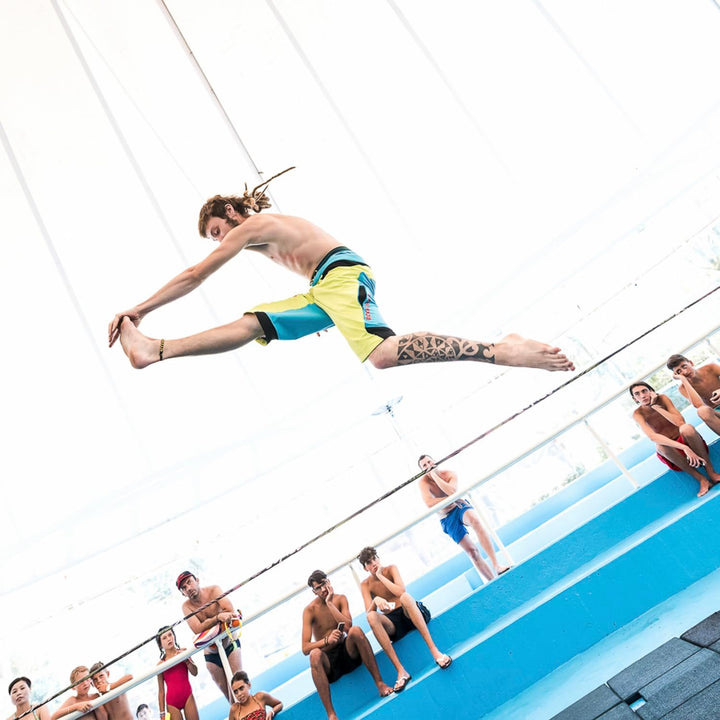 SPIDER SLACKLINE TAS06 - Mandingo Ratsche Slow relase XL - Doppelhebel Ratchet XXL Slackline Trickli