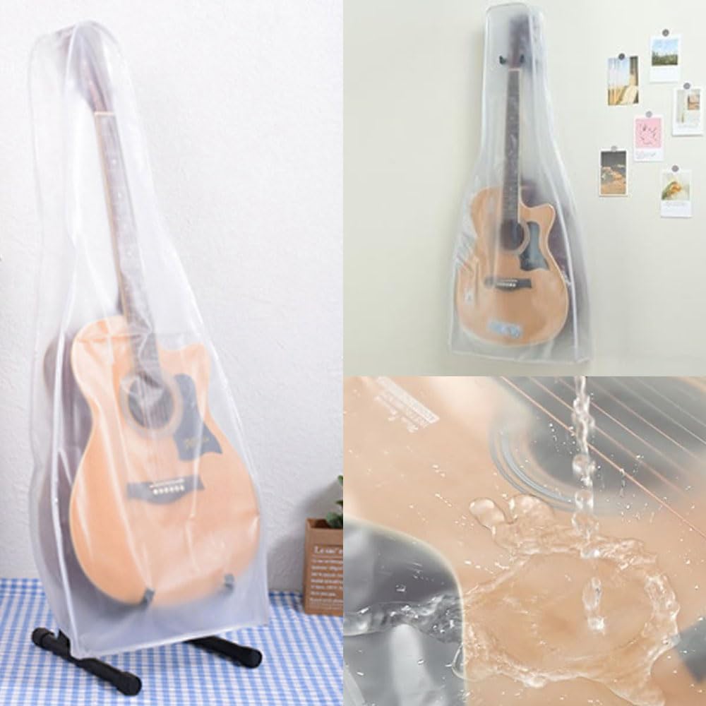 Gitarren-Staubschutz-Aufbewahrungstasche,staubdichte Beschichtung, Schutzhüllen für Akustikgitarren,