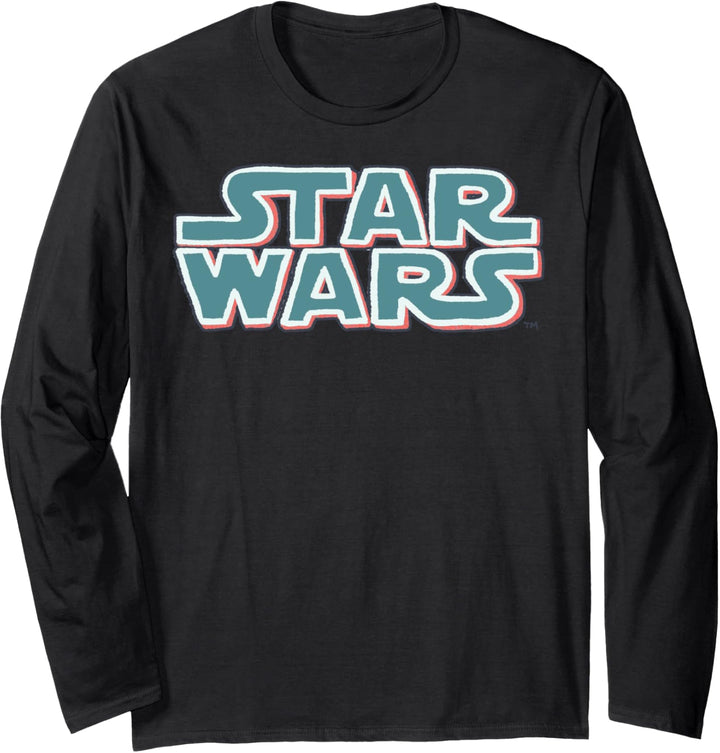 Star Wars Embroidery Logo Langarmshirt