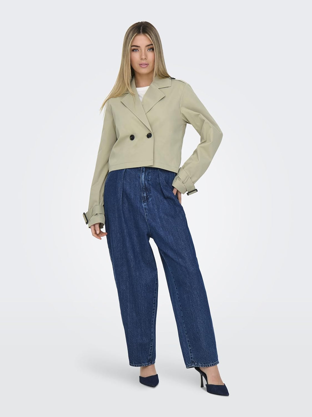 ONLY Female Trenchcoat ONLEJA Trenchcoat L Elm, L Elm