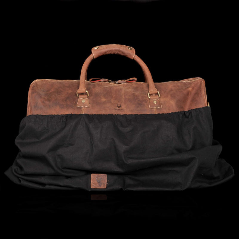 DONBOLSO Weekender Naples - Hochwertige Reisetasche Herren gross - Leder Reisetasche braun - Handgep