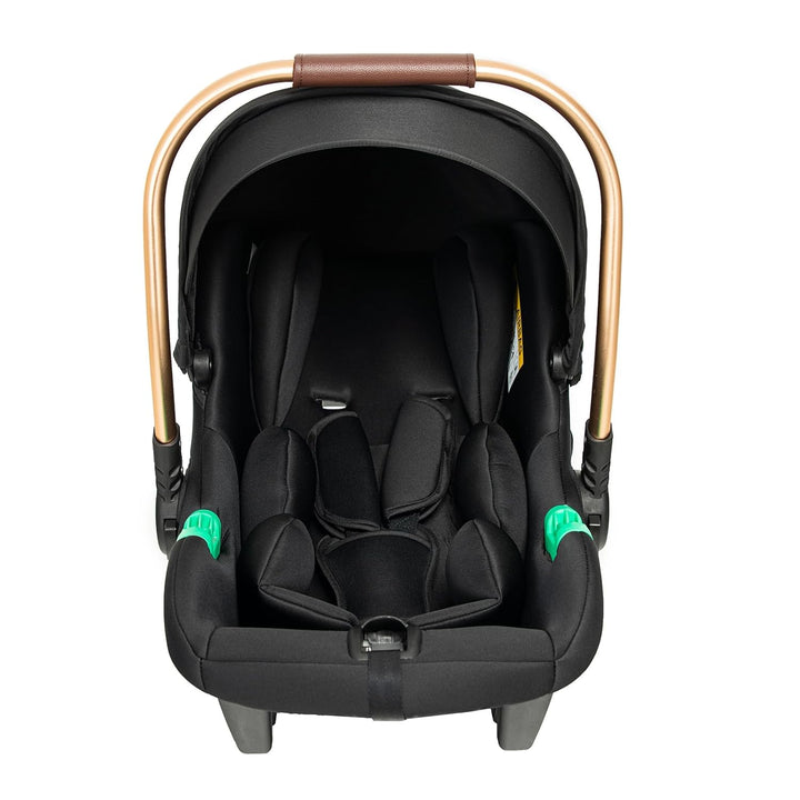 Kinderwagen 3 in 1,Puppenwagen Mit Babyschale Buggy Komplettset with One-touch Folding,KombiKinderwa