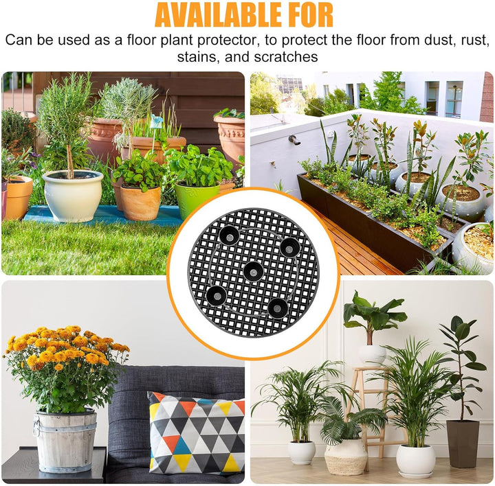 Topfpflanzen Ständer, 9 Stück Topfpflanzenständer 30CM, Pflanzenständer, Blumentopf Ständer, Drainag
