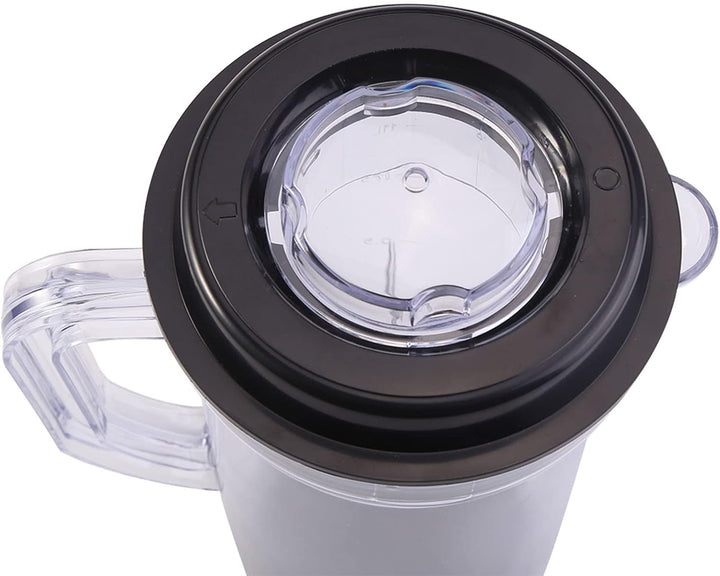 Behälter für Mixer, Mixerbecher, 1000 ml, Wasser, Milchbecherhalter, Kunststoff, Milch, Obst, Gemüse