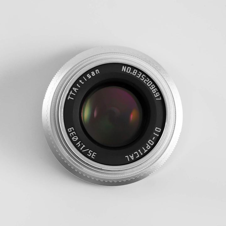 TTArtisan 35mm F1.4 Objektiv APS-C MF Kameraobjektiv kompatibel mit E-Mount Kameras A5000 A5100 A610