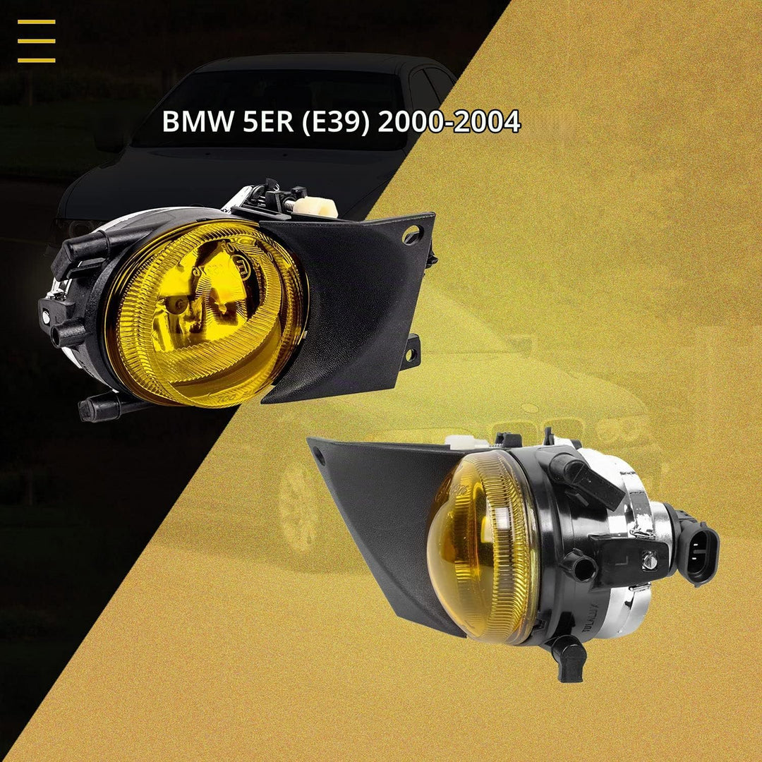 Nebelscheinwerfer passt für BMW E39 5 Series 09/2000-06/2004 for standard bumper Ein Paar Nebelschei