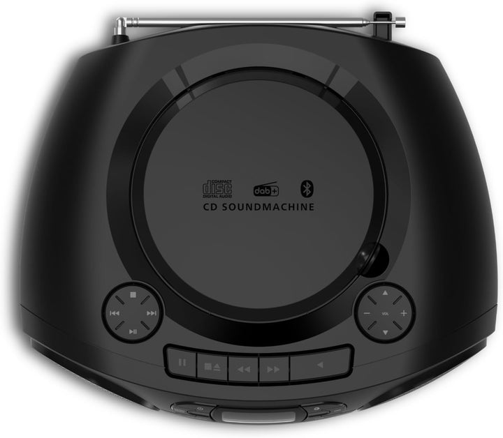 Philips TAZ2500 Tragbare CD-Soundmaschine mit Kassettenspieler, DAB+/FM Radio, Bluetooth 6.0, USB-Wi