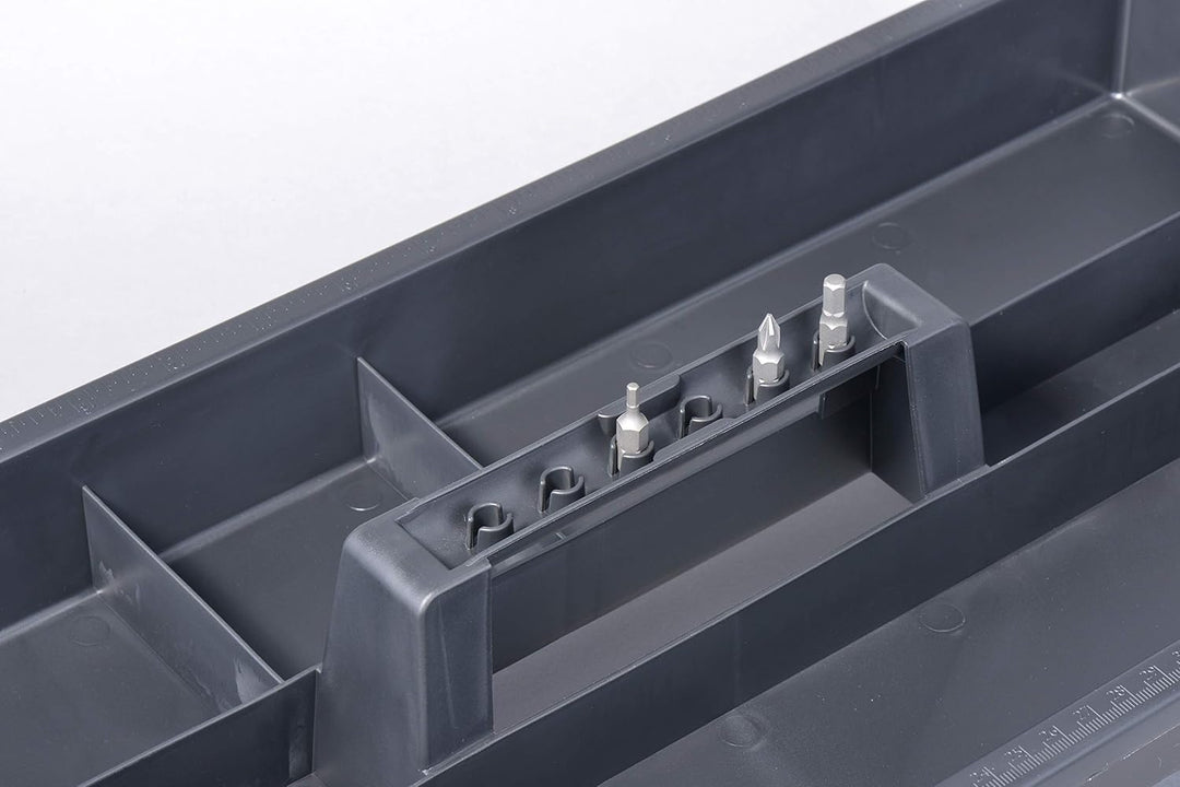 Allit 476120 McPlus Promo 23 Werkzeugkoffer leer, schwarz, 580x280x280mm 580x280x280 mm Kunststoffve