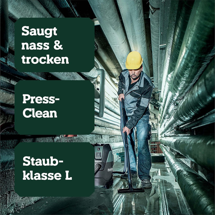 Metabo Allessauger / Nass Trockensauger mit Steckdose ASA 25 L PC (602014000) Industriesauger mit st