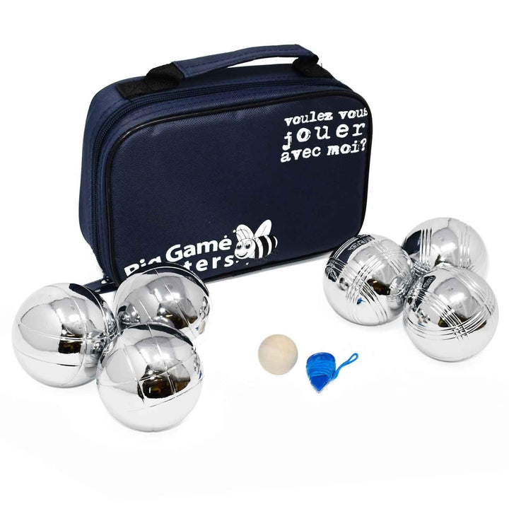 Big Game Hunters Boules-Sets mit Rostschutz – Robuste, polierte Boules in offizieller Grösse mit lux