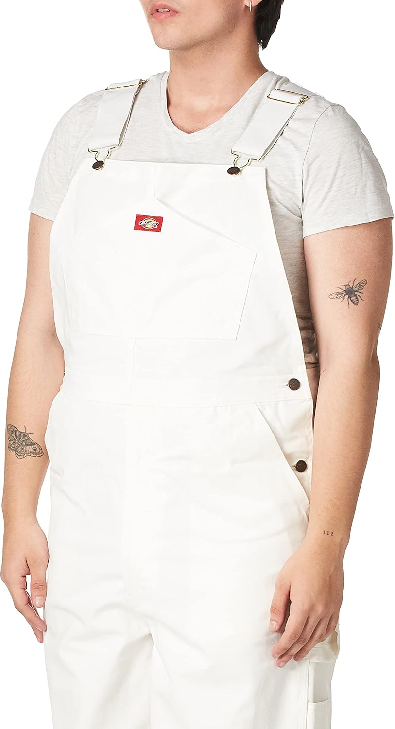 Dickies Maler-Lätzchen für Herren 38W / 30L Weiss, 38W / 30L Weiss