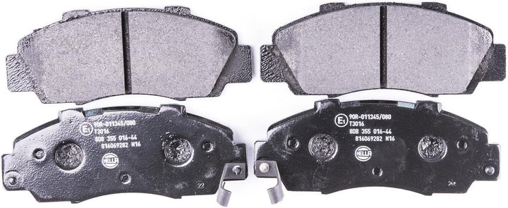 HELLA PAGID 8DB 355 016-441 Bremsbelagsatz - T3016 - Dicke/Stärke: 17.3mm - Bremssystem: Akebono - m