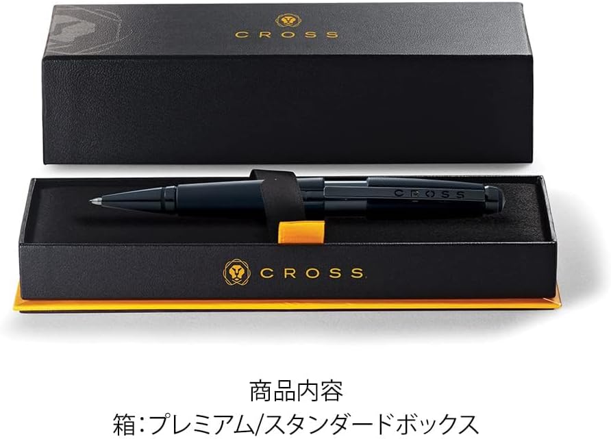 Cross Edge Rollerball (Strichstärke M, Schreibfarbe: schwarz, nachfüllbar, inkl. Premium Geschenkbox