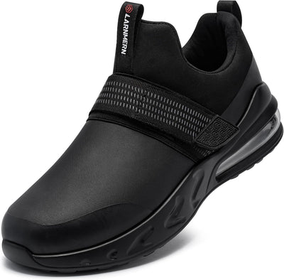 LARNMERN Kochschuhe Damen Arbeitsschuhe rutschfeste Shuhe Koch Wasserfeste Schuhe Gastro Bequemer Dä