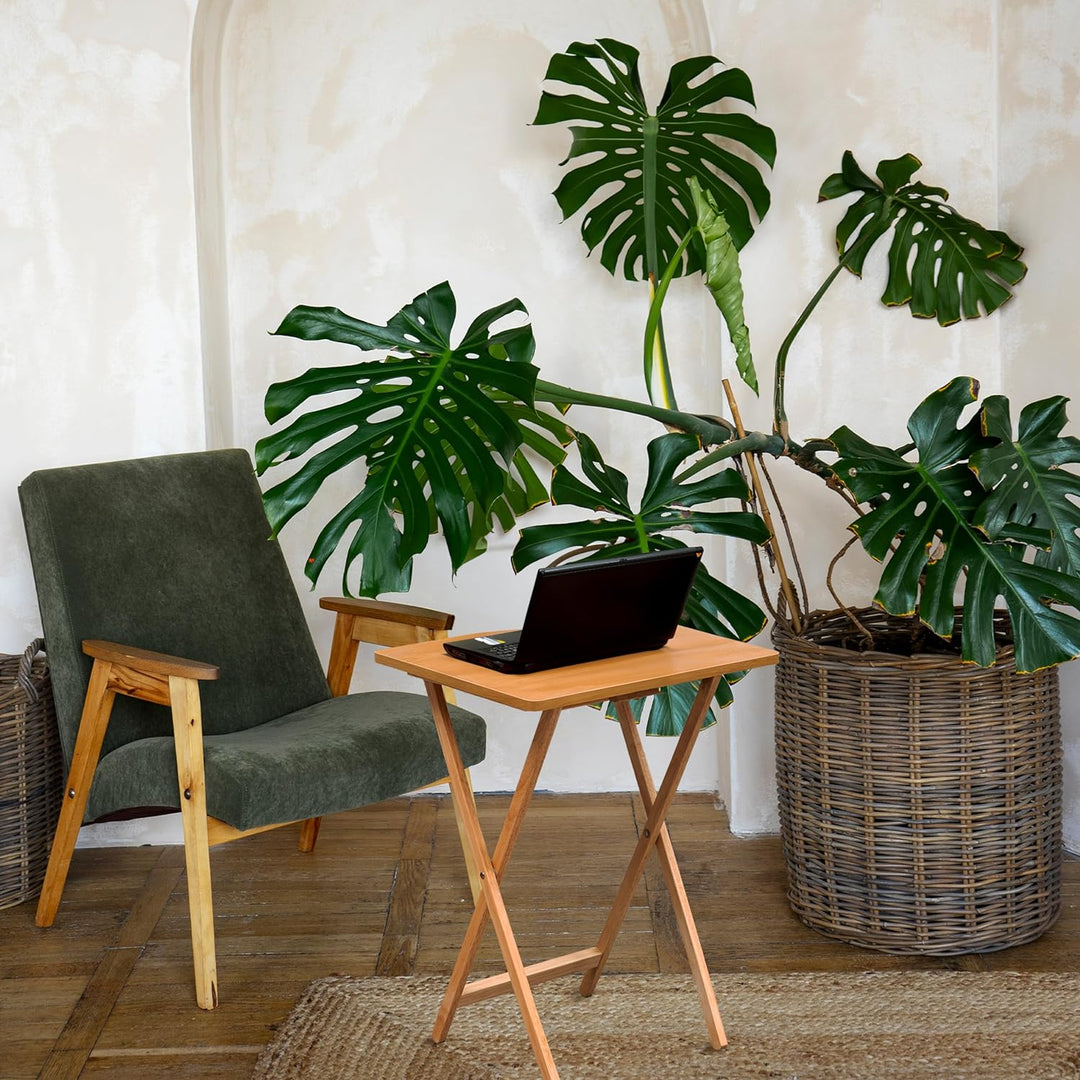 Premier Interiors Snack Tisch, Wood, 49 x 39 x 65cm, 49 x 39 x 65cm