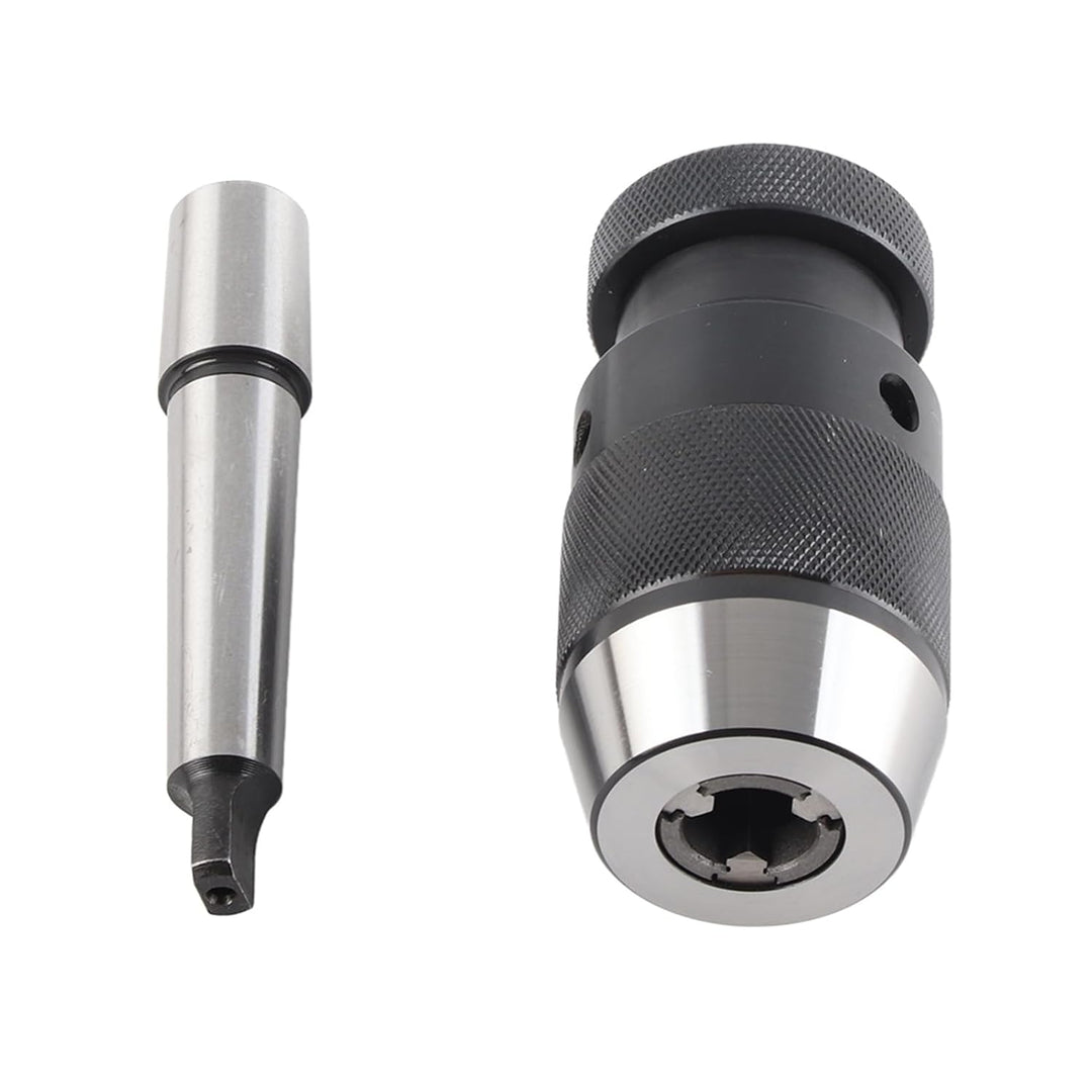 45# Stahl 0,002 Genauigkeit Bohrfutter Dorn Set 1-16mm Kapazität Schnellspannbohrfutter Drehmaschine