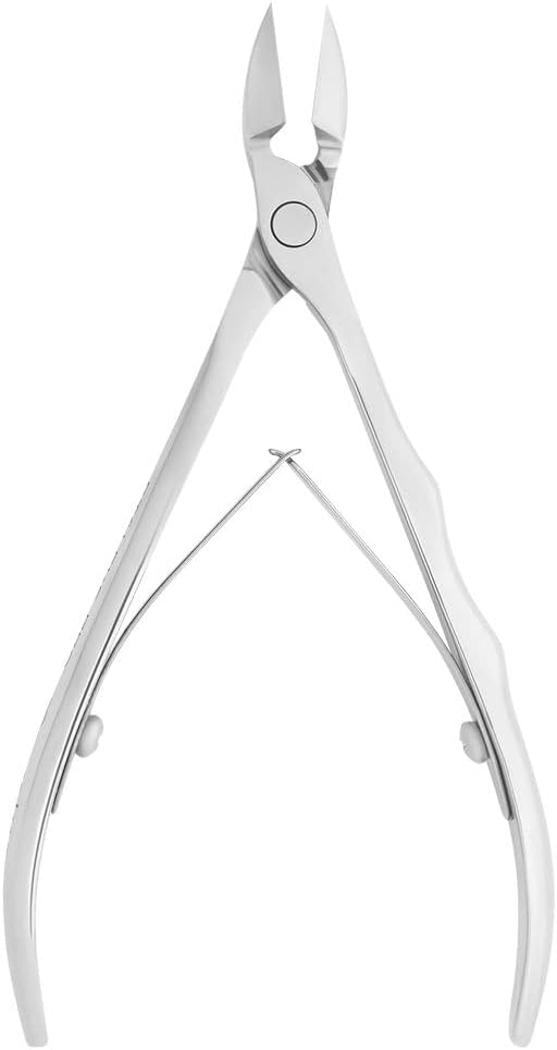 K-01 Profi Hautzange Staleks Länge 12cm Schnitt 1,4cm Lederschutzhülle