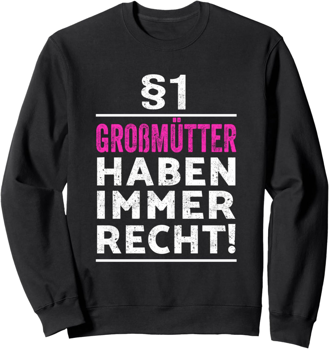 Witziges Grossmutter Shirt I Geschenkidee Oma Muttertag Sweatshirt
