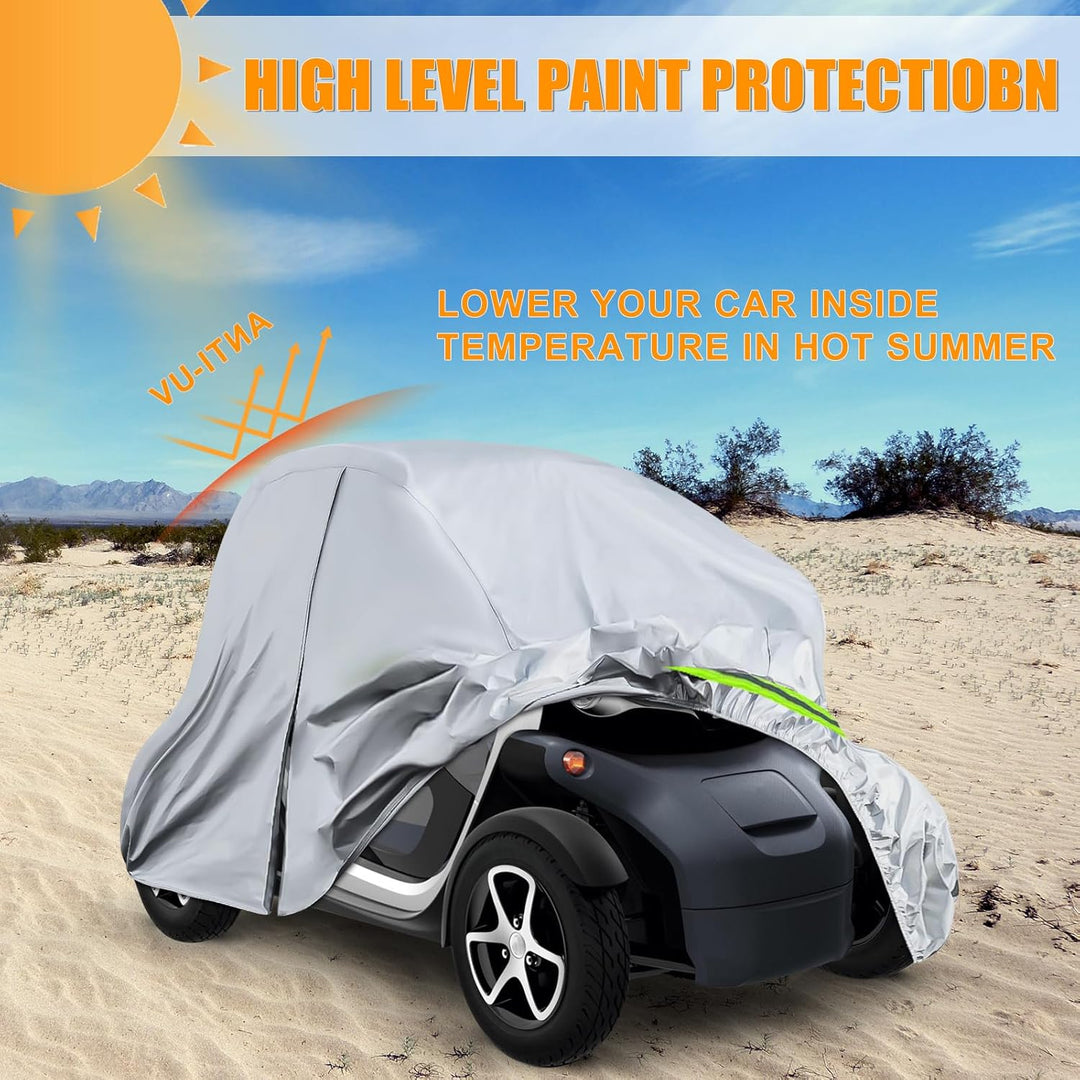 Vollgarage Autoabdeckung Ersatz für Renault Twizy 2012-2023, Auto Abdeckplane Autogarage Autoplane G