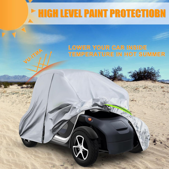 Vollgarage Autoabdeckung Ersatz für Renault Twizy 2012-2023, Auto Abdeckplane Autogarage Autoplane G