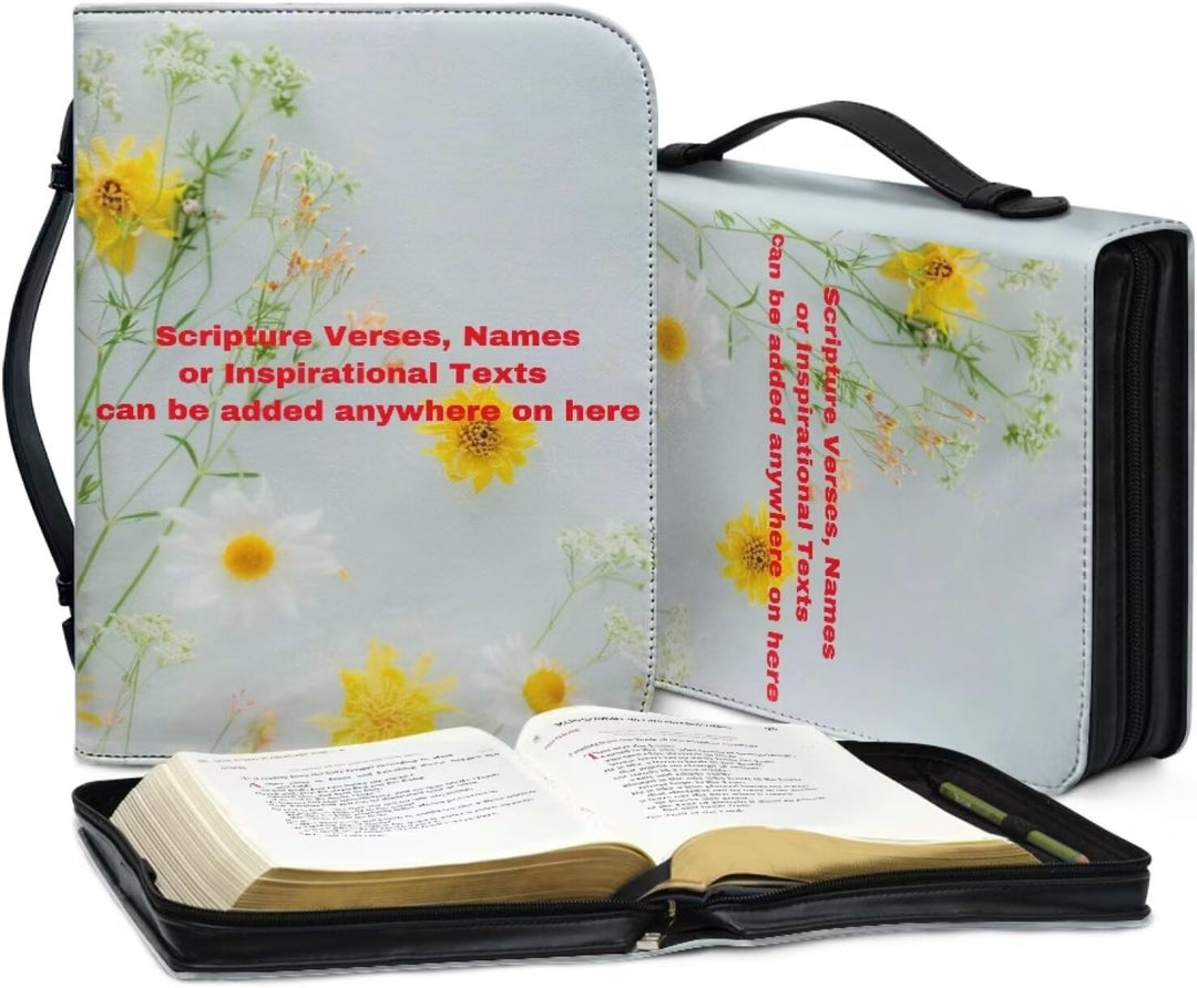 Individuelle Bibelhüllen, Bibelhülle, Mädchen, Buch-Tragetasche für Kinder, Schrift, Kirchentasche,
