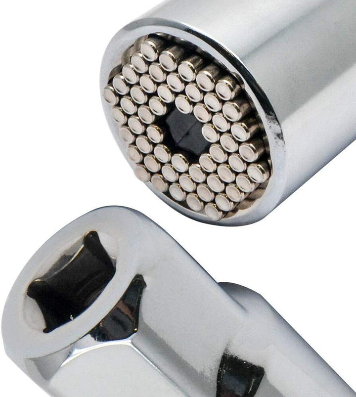 BE-TOOL Steckschlüssel-Universal-Steckschlüssel-Set, Bohrmaschinen-Adapter, selbstjustierende Kombin