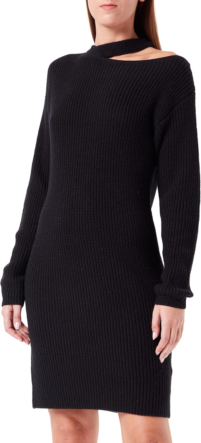 HUGO Damen Sondellia Dress M Black1, M Black1