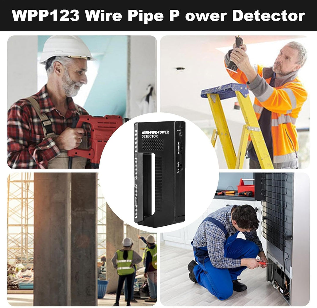Wire Finder, Wall Stud Locator, Electrical Wires Finders, Sound Visual Alarms, 3,07 x 0,94 x 5,83 Zo