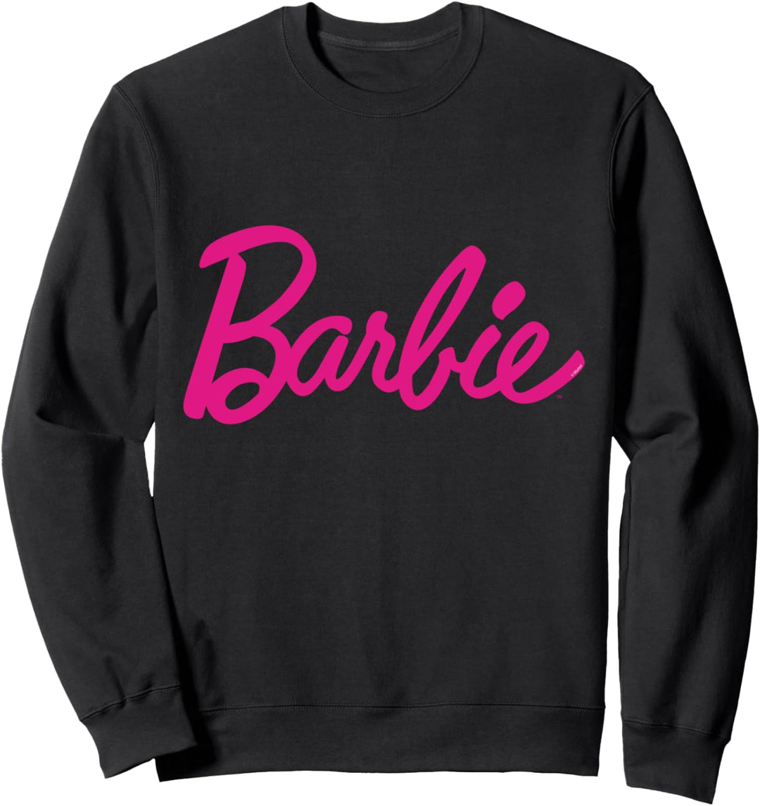 Barbie T-Shirt für Damen, offizielles Barbie-Logo Sweatshirt