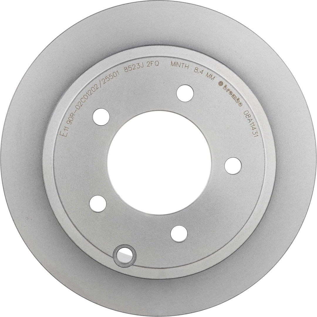 Brembo 08.A114.31 Hintere Bremsscheibe mit UV Lackierung, Anzahl 2