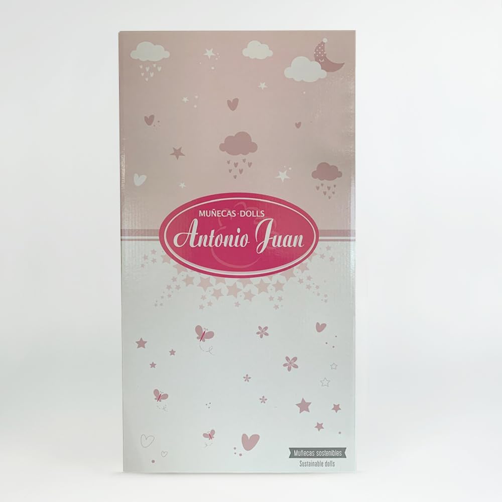 Muñecas Antonio Juan Carla Neugeborene Wolken aus Baumwolle, Mehrfarbig (33112)