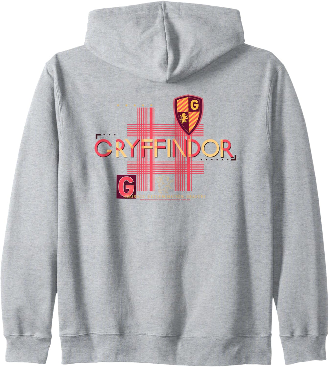 Harry Potter Gryffindor Pattern Crest Kapuzenjacke