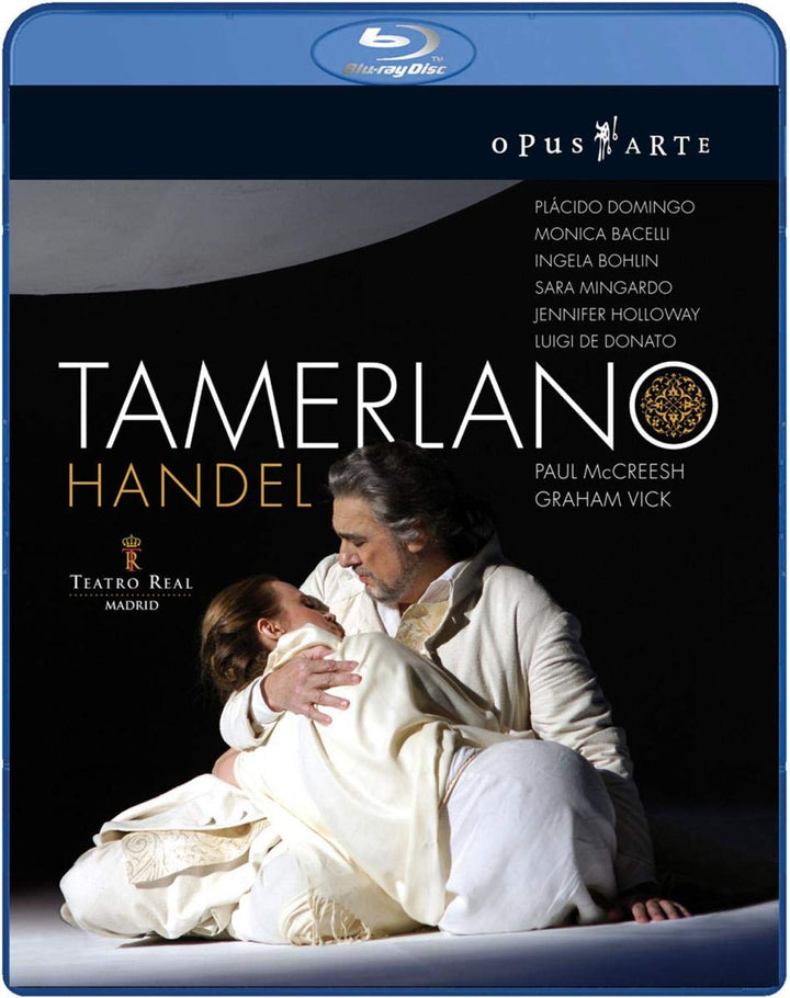 Händel - Tamerlano, Blu-ray