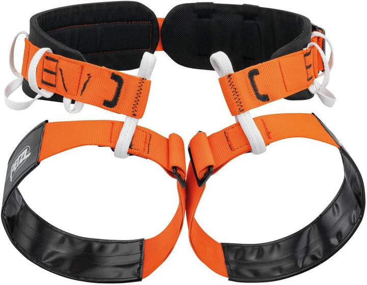 PETZL Unisex Aven Klettergurt (1er Pack) 102cm Orange-Black, 102cm Orange-Black